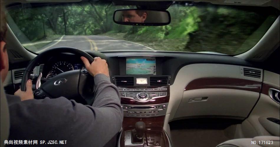 Infiniti 英菲尼迪M37x汽车广告水墨篇.1080p 欧美高清广告视频