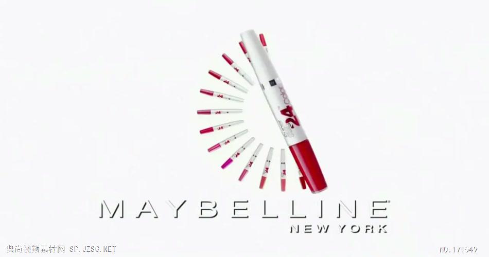 [720P]Maybelline Super Stay 24 Hr Color 广告欧美时尚广告 高清广告视频