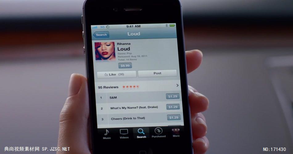 Apple - iPhone 4S广告 iCloud.1080p 欧美高清广告视频