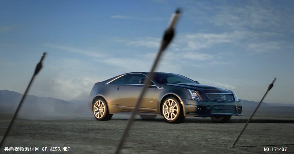 Cadillac凯迪拉克 CTS-V Coupe广告射箭篇.1080p 欧美高清广告视频