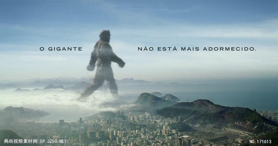 Johnnie Walker震撼广告石巨人 Brazil.1080p 欧美高清广告视频