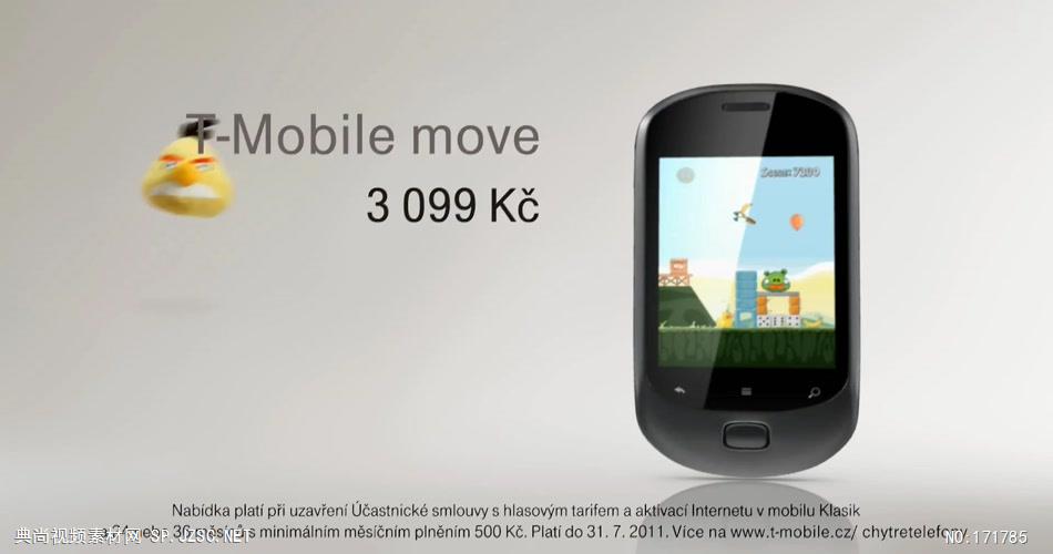 T-Mobile手机广告愤怒的小鸟篇.1080p 欧美高清广告视频
