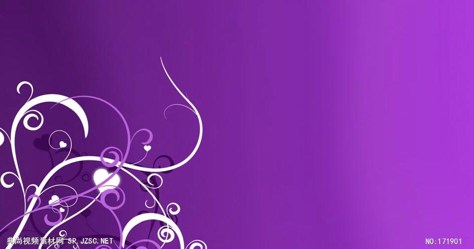 istock_loopable心藤V4紫色背景 iStock_Loopable Heart Vines Background V4 Purple 高清视频全集_batchStoc Video高清视频素材下载 led视频背景 led下载