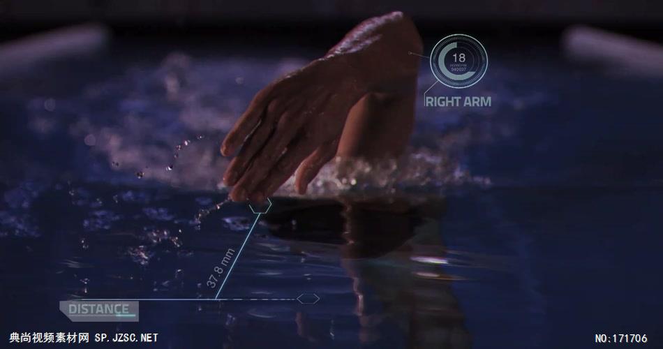 Michael Phelps 菲尔普斯游泳游戏广告.1080p 欧美高清广告视频