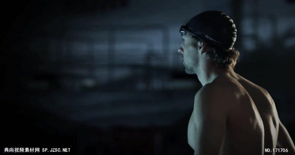 Michael Phelps 菲尔普斯游泳游戏广告.1080p 欧美高清广告视频