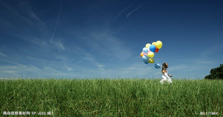 孩子的气球 Kid with balloons 高清视频全集_batchStoc Video高清视频素材下载 led视频背景 led下载