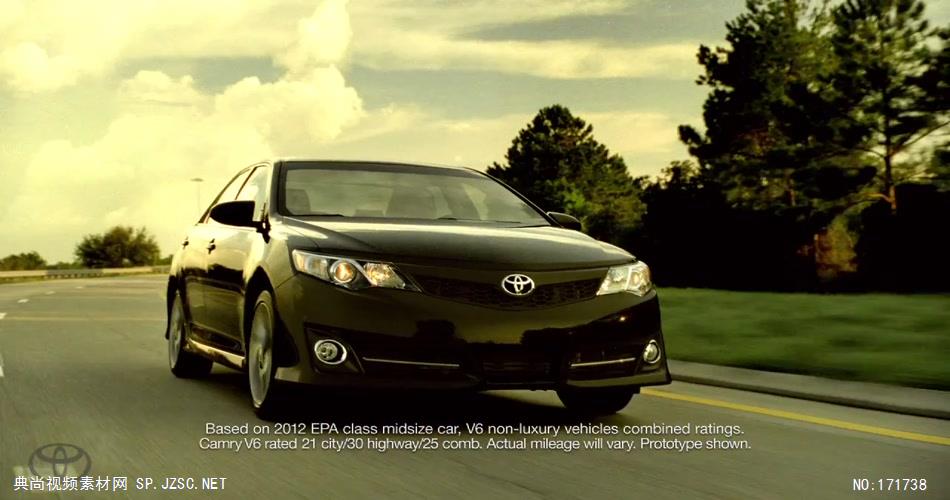 Reinvented 2012 Toyota Camry广告.720p 欧美高清广告视频