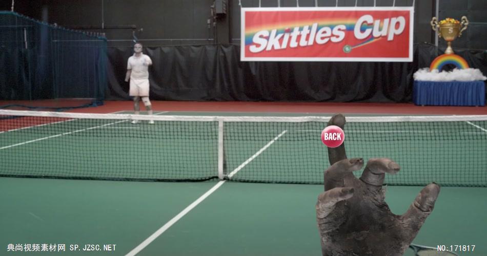 Skittles Touch彩虹糖广告Zombie Tennis.1080p 欧美高清广告视频