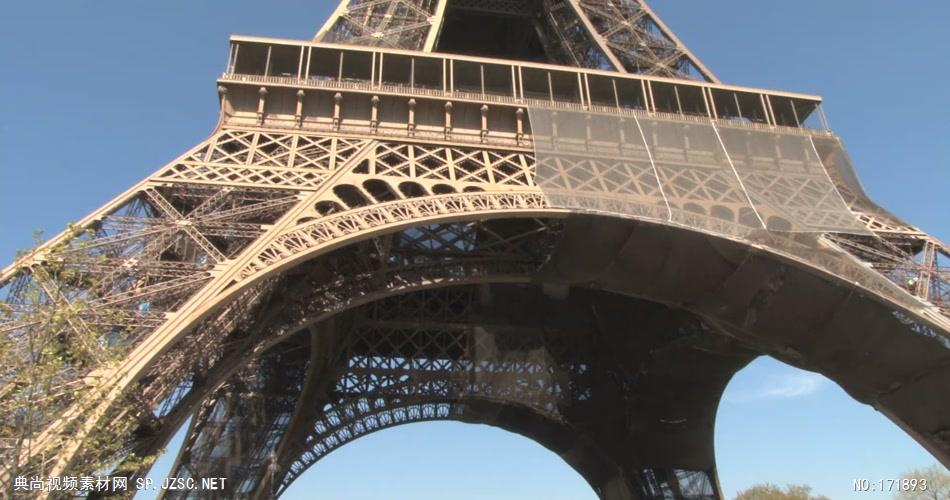 埃菲尔铁塔关闭 Eiffel Tower close up 高清视频全集_batchStoc Video高清视频素材下载 led视频背景 led下载
