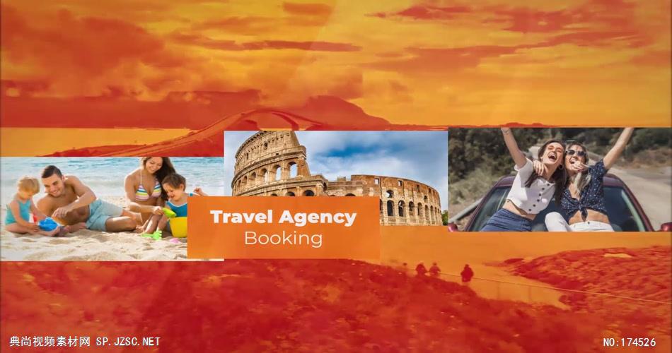 13943 旅行社旅游宣传包装片头ae免费模板素材 ae素材