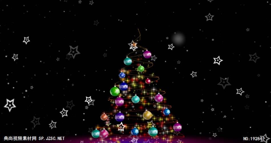 两款漂亮的圣诞树素材 ChristmasTree2 视频素材下载