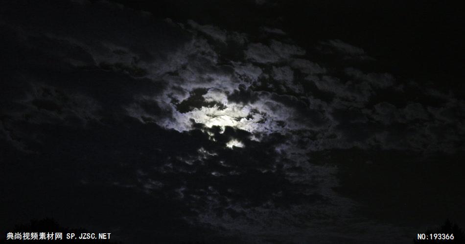 天空中的乌云遮住了月亮的素材乌云蔽月乌云蔽月视频素材下载视频素材