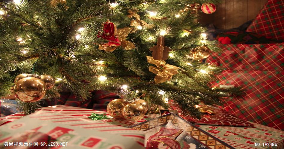圣诞树下的礼物素材，组圣诞树下的礼物圣诞树下的礼物圣诞树下的礼物2 视频素材下载