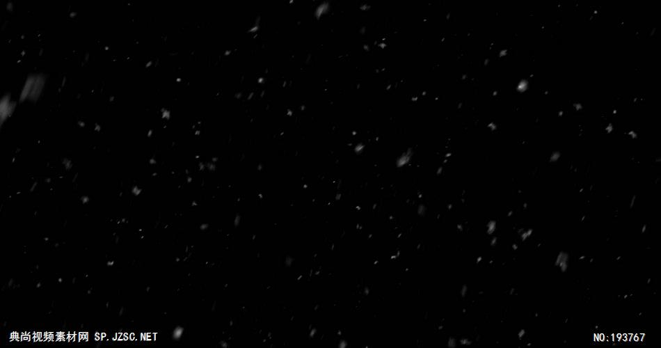 梦幻的雪花动画   ___heavy1 视频素材下载