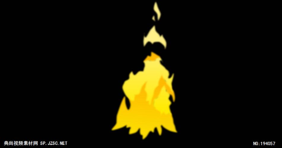 火焰和烟雾素材   Campfire 视频素材下载
