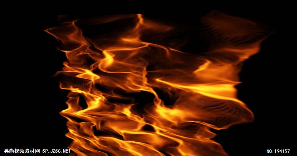 熊熊火焰燃烧的动态素材Flames 视频素材下载