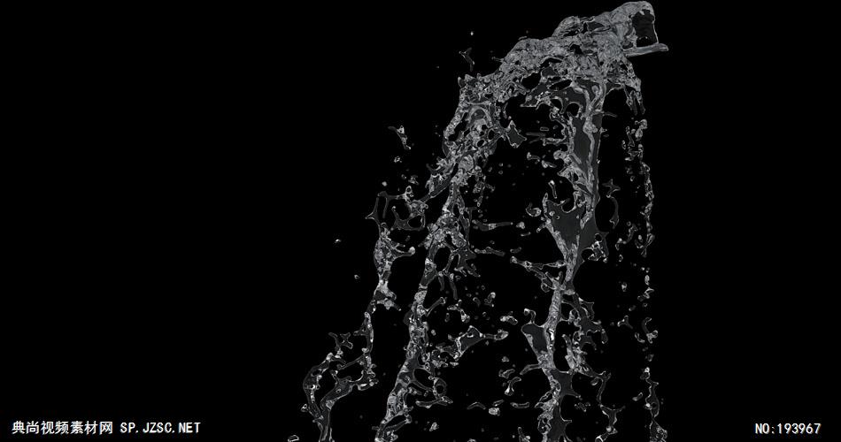 水流、水溅开   splash01slowmotion 视频素材下载