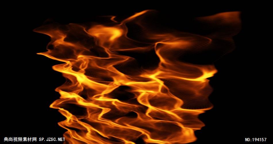 熊熊火焰燃烧的动态素材Flames 视频素材下载