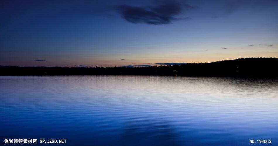 漂亮的湖面风景  水面GlenLake 视频素材下载