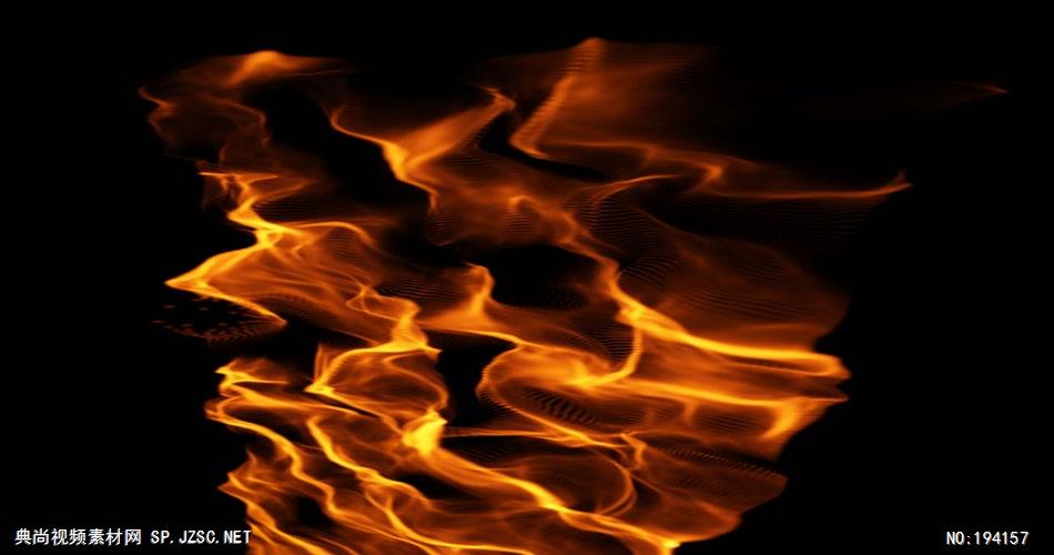 熊熊火焰燃烧的动态素材Flames 视频素材下载