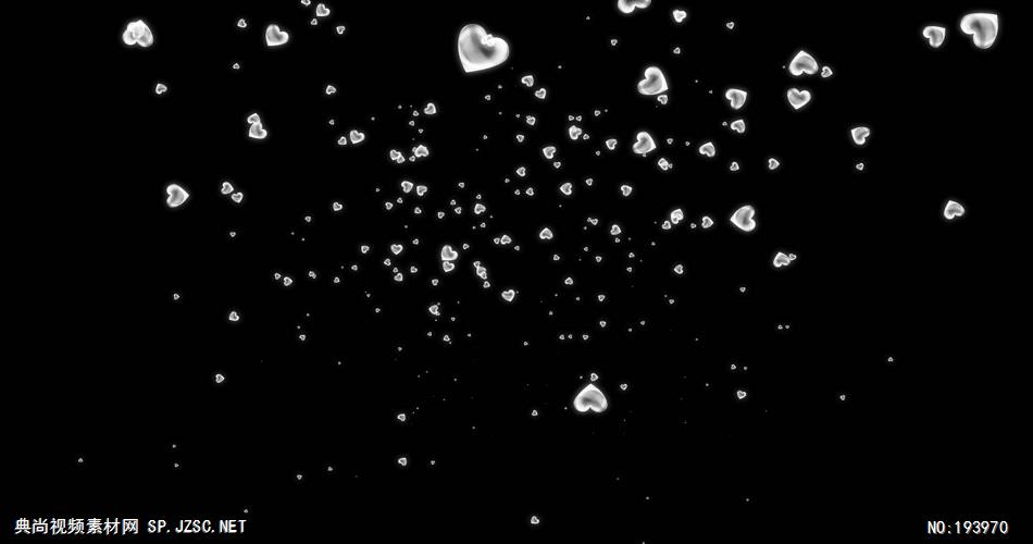 水晶爱心循环素材        Hearts2 视频素材下载