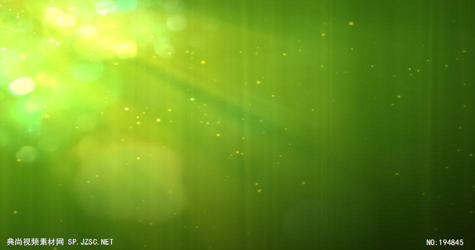 绿色的粒子光斑背景素材()  NaturalGlowSD 视频素材下载
