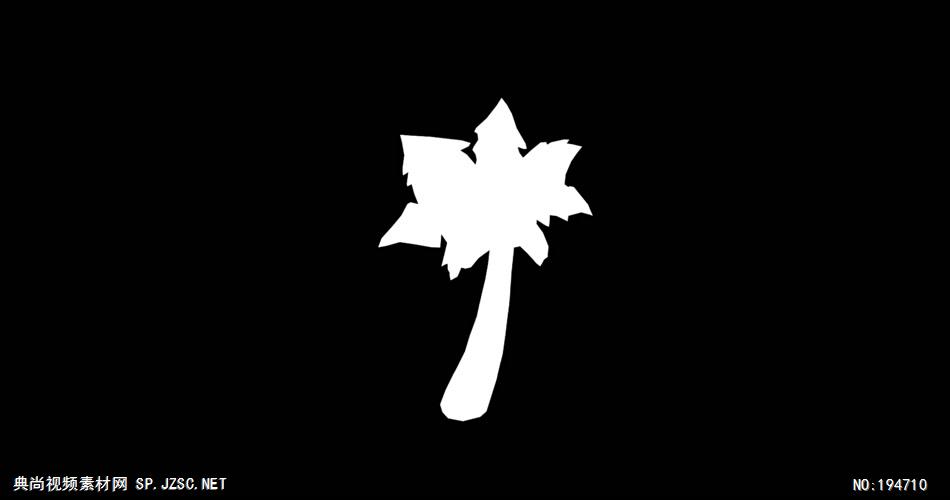纸质装饰元素  (   )Tree4Luma 视频素材下载