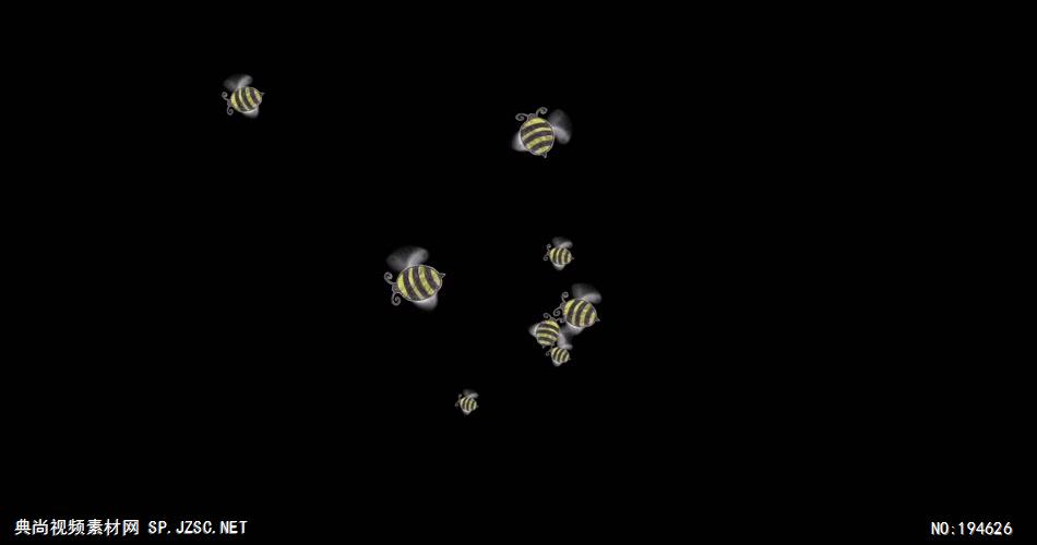 纸质装饰元素  (   )BeesFlying 视频素材下载