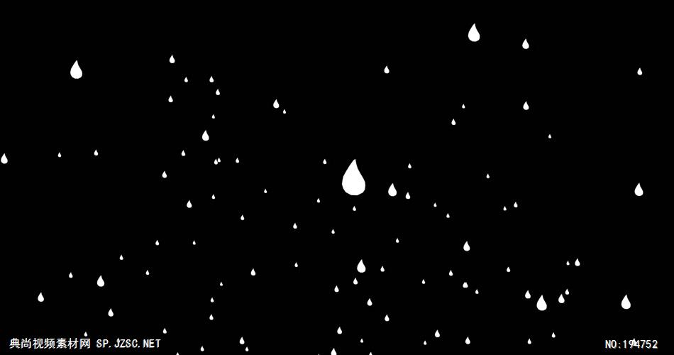纸质装饰元素  (   )Rain1Luma 视频素材下载