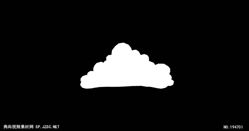 纸质装饰元素  (   )Cloud2Luma 视频素材下载