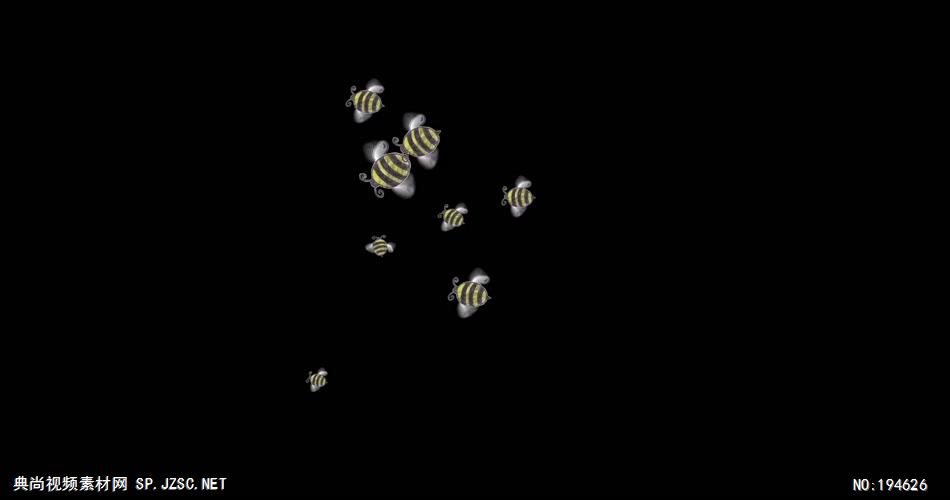 纸质装饰元素  (   )BeesFlying 视频素材下载