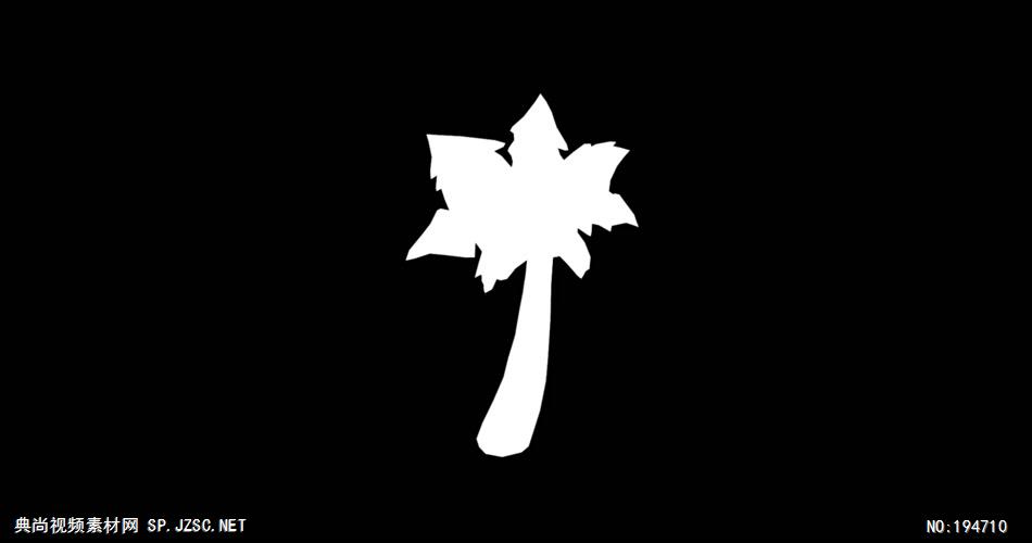 纸质装饰元素  (   )Tree4Luma 视频素材下载