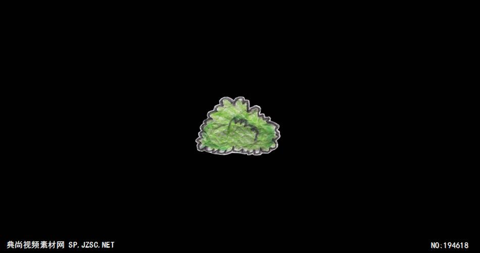 纸质装饰元素  (   )Bush2 视频素材下载
