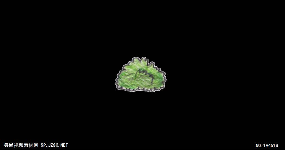 纸质装饰元素  (   )Bush2 视频素材下载