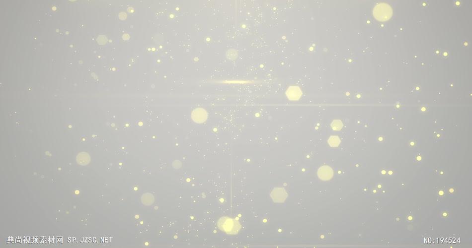 粒子星尘飘扬装饰素材 GoldGlittering03 视频素材下载