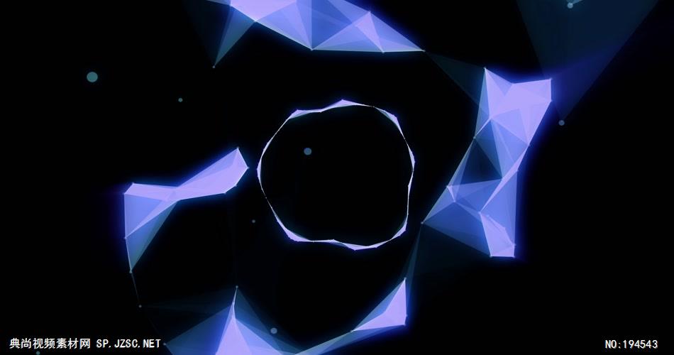 粒子点线素材 PlexusFly02 视频素材下载