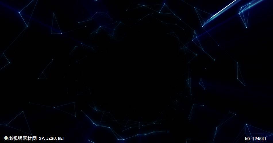 粒子点线素材 PlexusFly06 视频素材下载