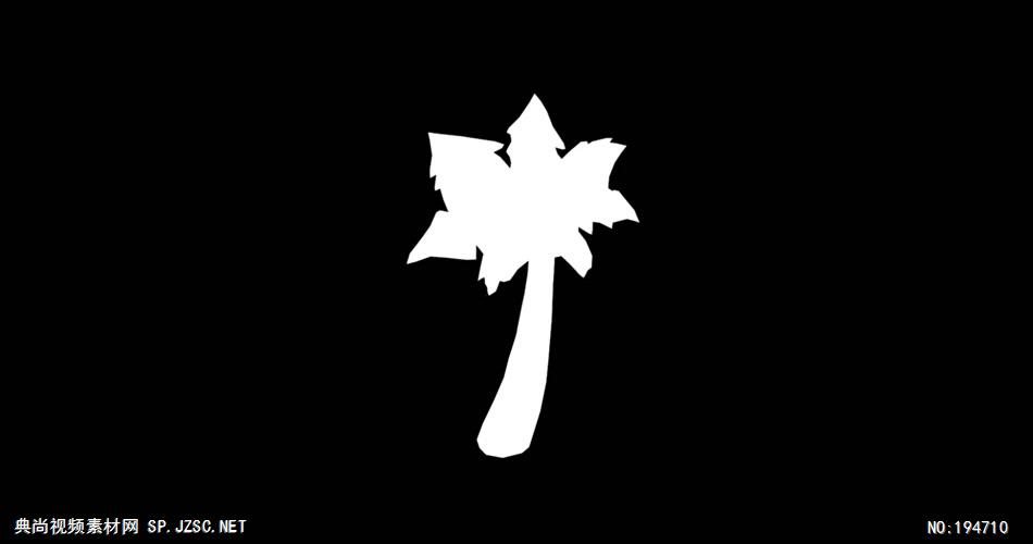 纸质装饰元素  (   )Tree4Luma 视频素材下载