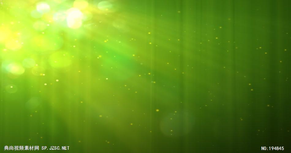 绿色的粒子光斑背景素材()  NaturalGlowSD 视频素材下载