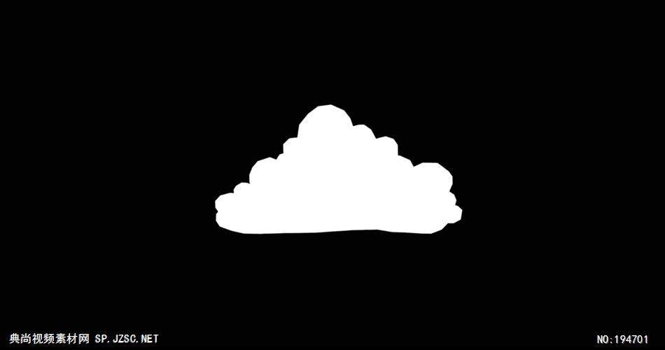 纸质装饰元素  (   )Cloud2Luma 视频素材下载