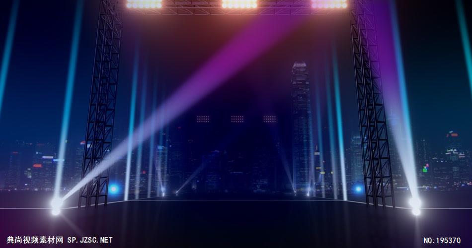 行走在灯光璀璨的舞台素材 CityShowcaseHD 视频素材下载