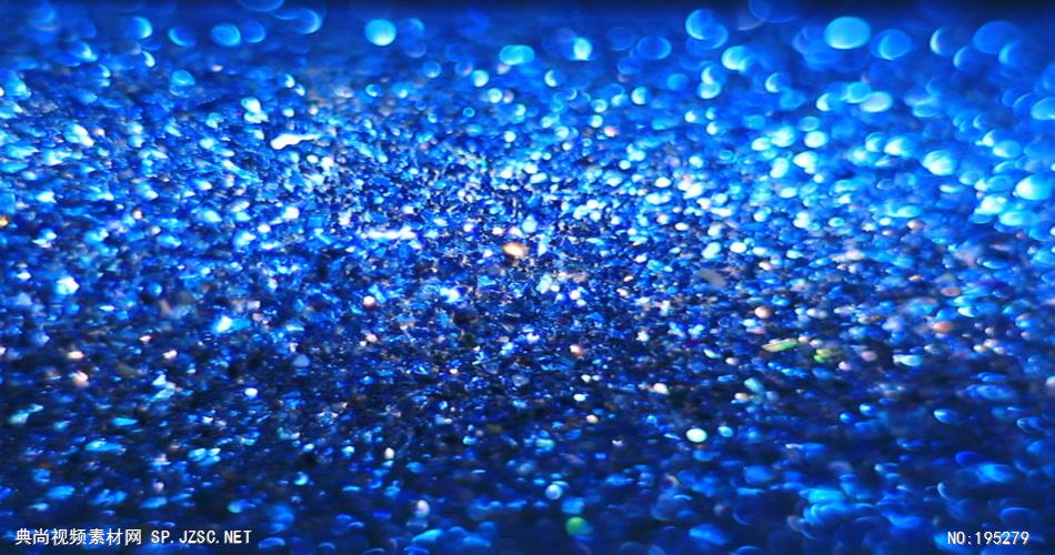 蓝色晶体光斑素材  CobaltCrystalsSD 视频素材下载