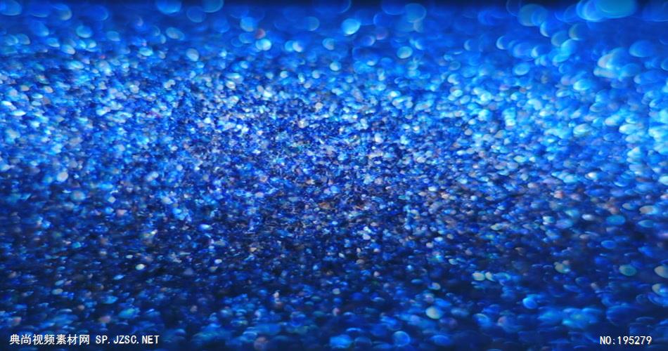 蓝色晶体光斑素材  CobaltCrystalsSD 视频素材下载