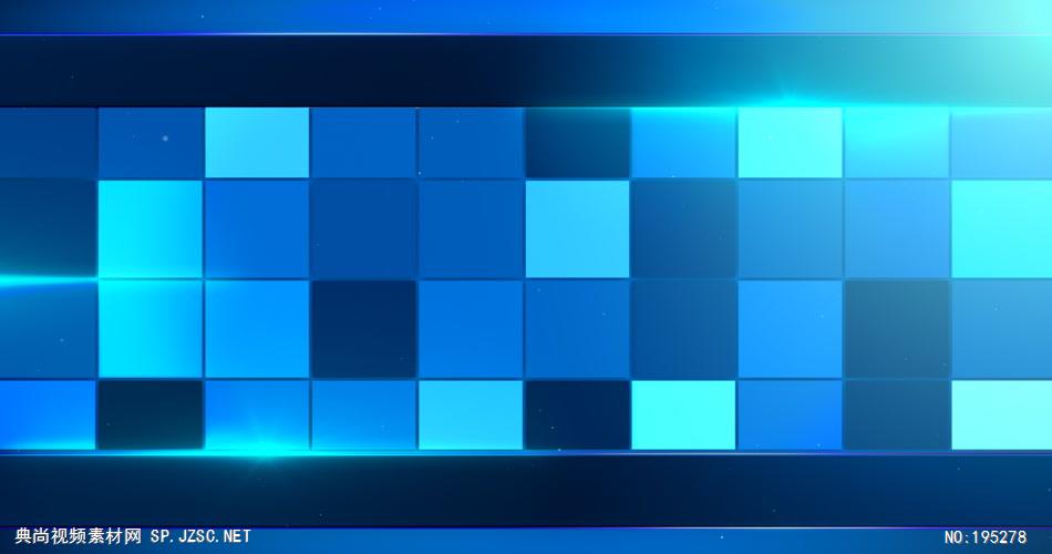 蓝色晶格背景素材  ProgrammedCheckersHD 视频素材下载