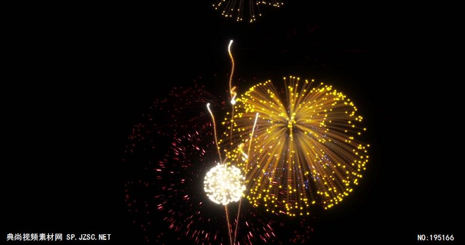 节日礼花烟火  FireWorks01 视频素材下载