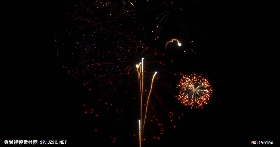 节日礼花烟火  FireWorks01 视频素材下载