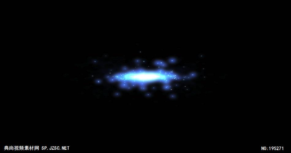 蓝色粒子星光素材BlueStarSpaceSHORTH264OV 视频素材下载