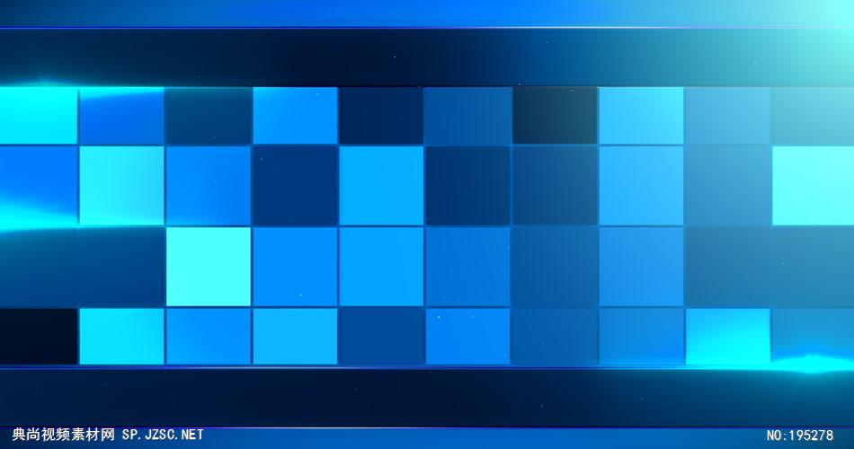 蓝色晶格背景素材  ProgrammedCheckersHD 视频素材下载