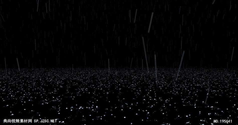 逼真下雨特效 07hail 视频素材下载视频素材 led视频背景视频素材