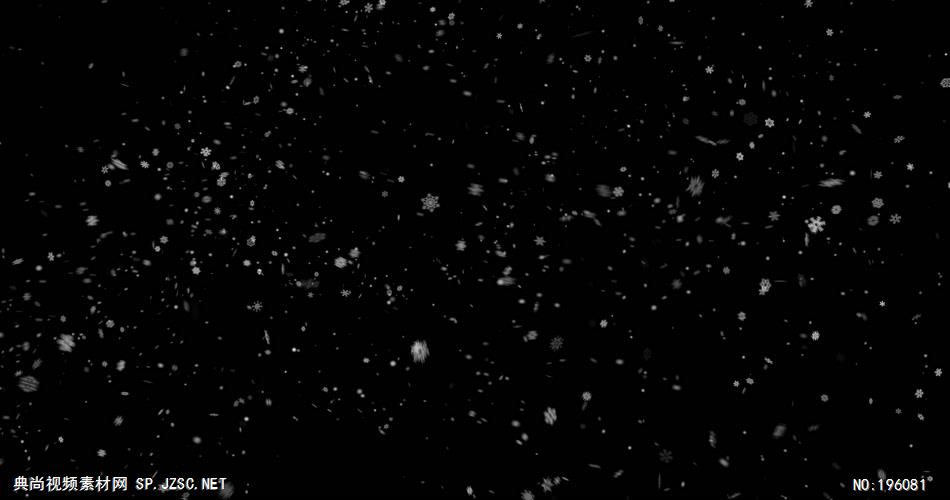 雪花飘落素材  Snow2 视频素材下载